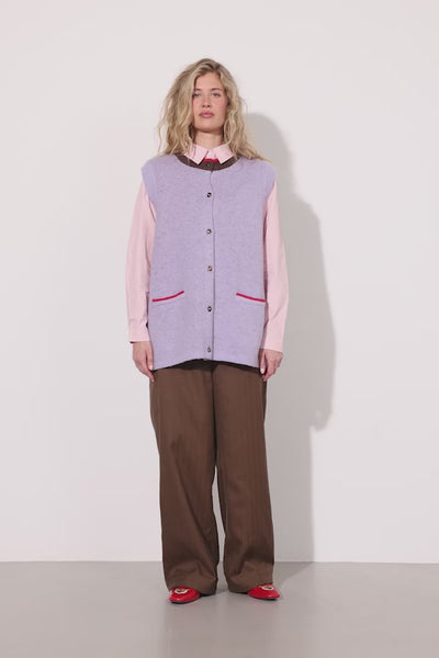 HUNKØN Morris Vest Vests Lavender