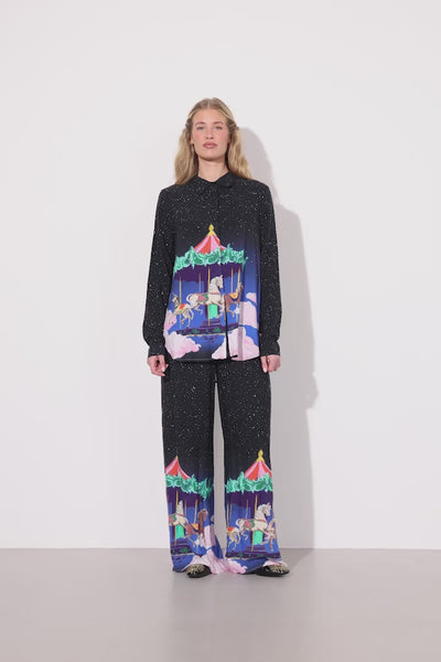 HUNKØN Calista Shirt Skjorter Dream Fairground Art Print