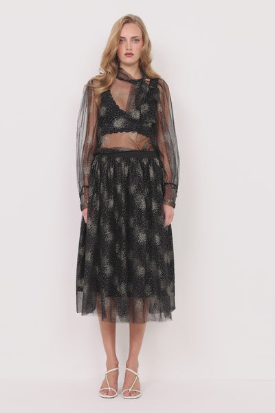 HUNKØN Huxi Skirt Nederdele Black