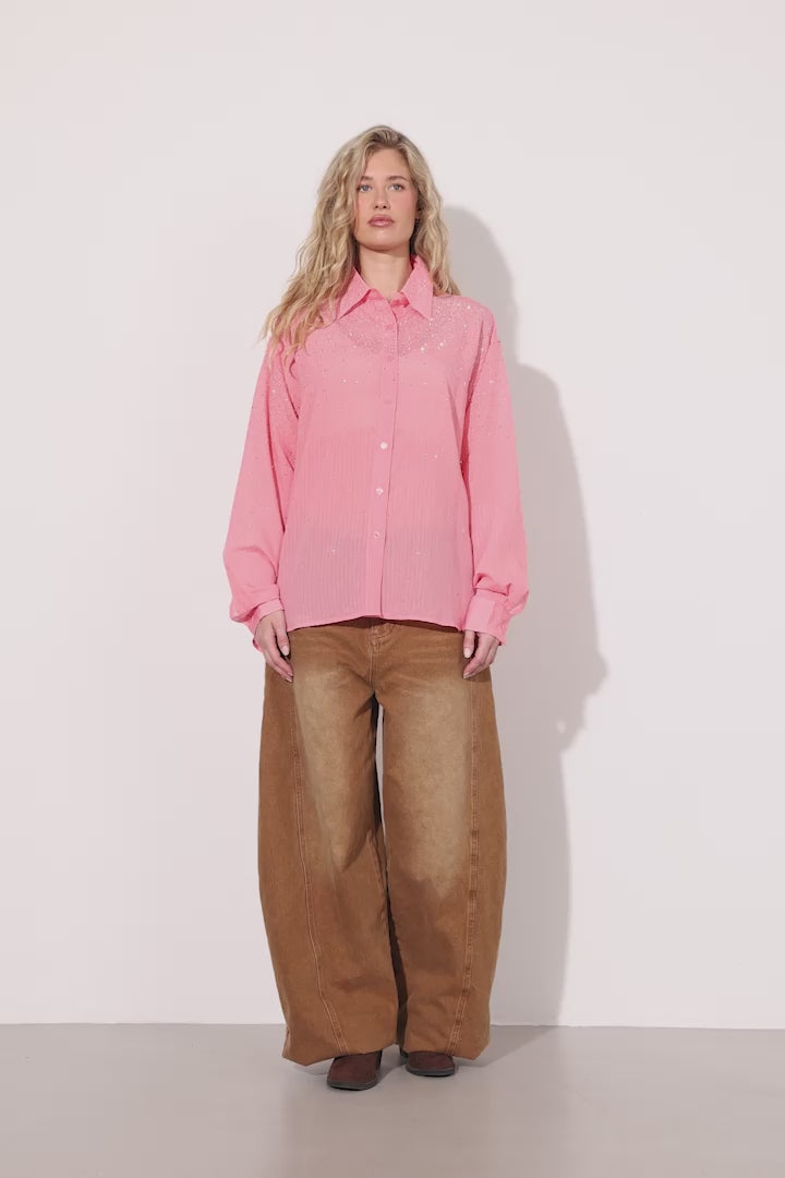 HUNKØN Lumina Shirt Skjorter Peach