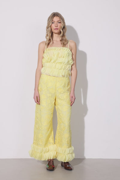 HUNKØN Aiko Trousers Bukser Yellow