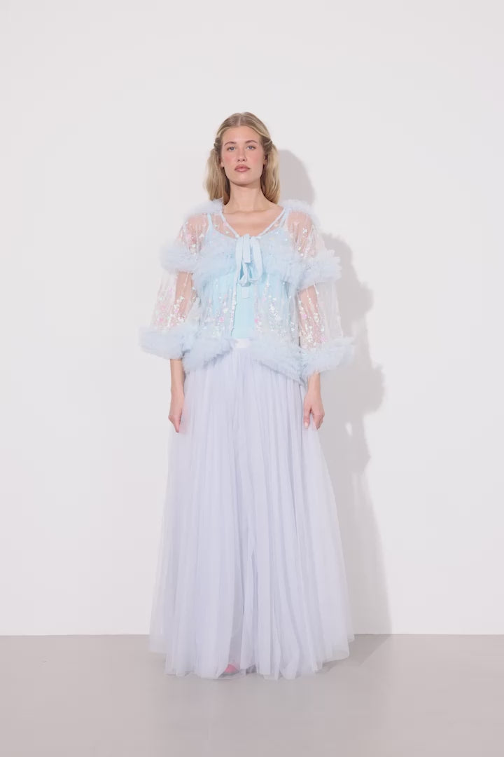 HUNKØN Bridget Shirt Skjorter Soft Blue