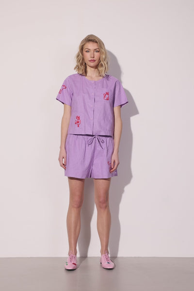 HUNKØN Nina Shirt Skjorter Lavender