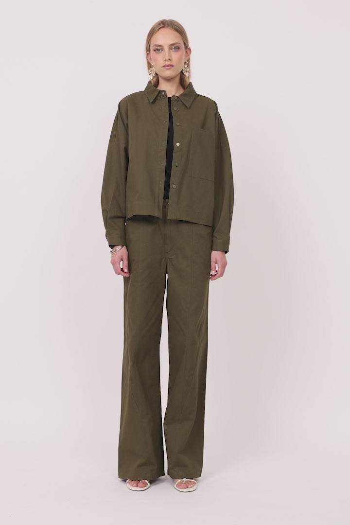 HUNKØN Camden Trousers Bukser Hunter Green
