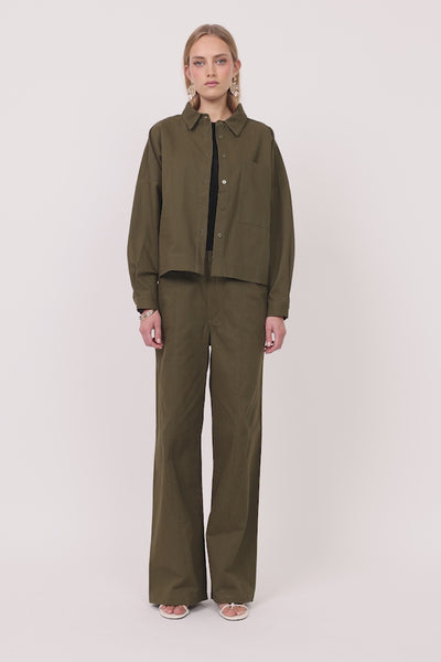HUNKØN Camden Trousers Bukser Hunter Green