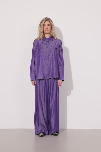 HUNKØN Andy Shirt Skjorter Lavender