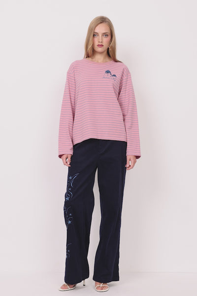 HUNKØN Davy Blouse Bluser Rose