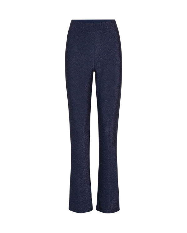 HUNKØN Cattia Trousers Bukser Navy Glitter