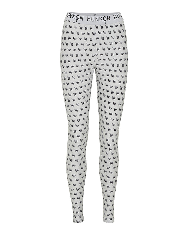 HUNKØN Devil Leggings Leggings White