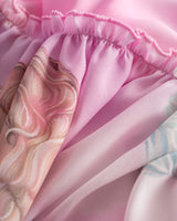 HUNKØN Fifi Ruffle Dress Kjoler Sweet Angel Art Print