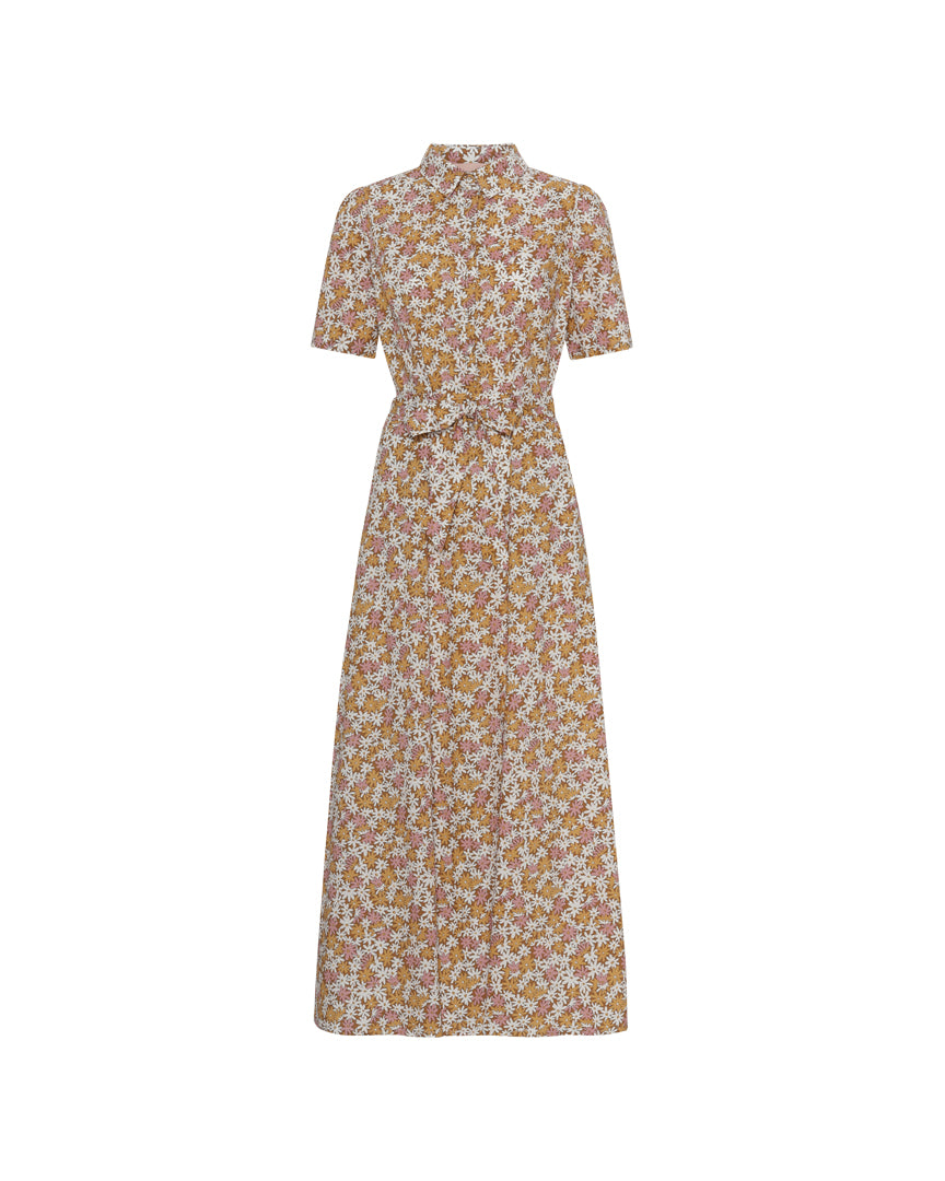 HUNKØN Fleur long dress Kjoler Floral