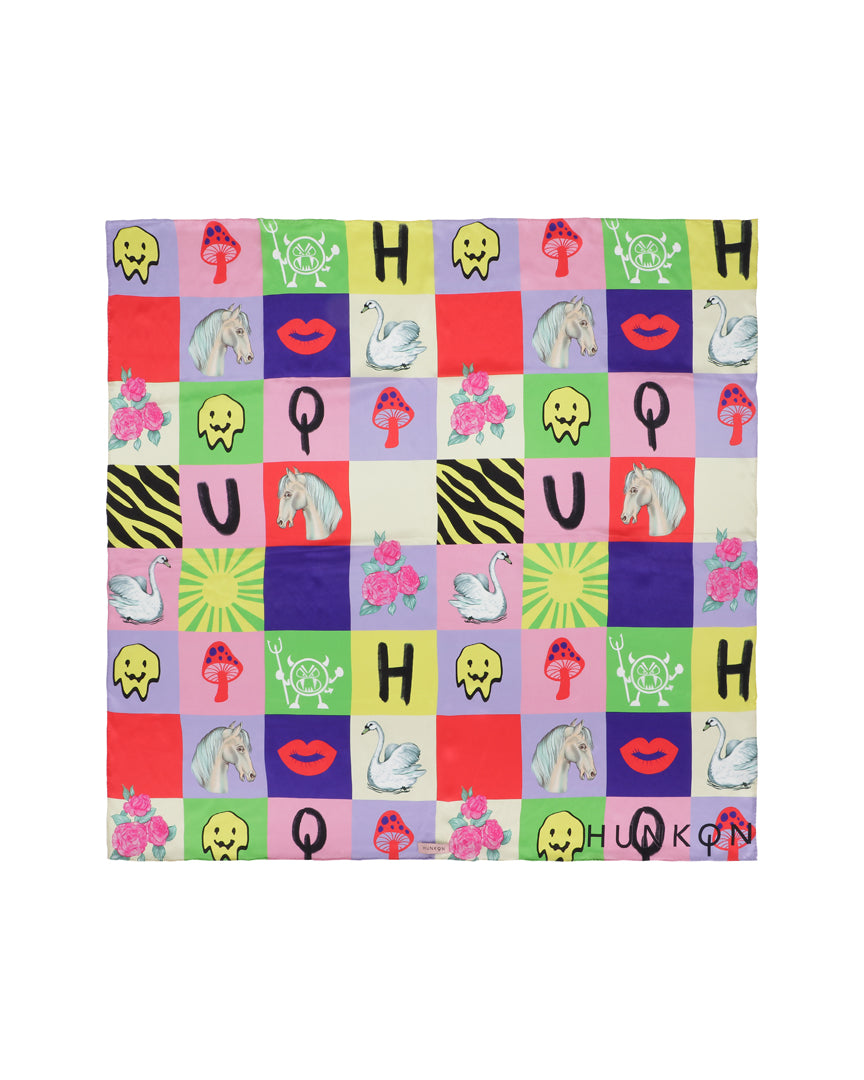 HUNKØN Iconica Big Scarf Accessories Iconica Art Print