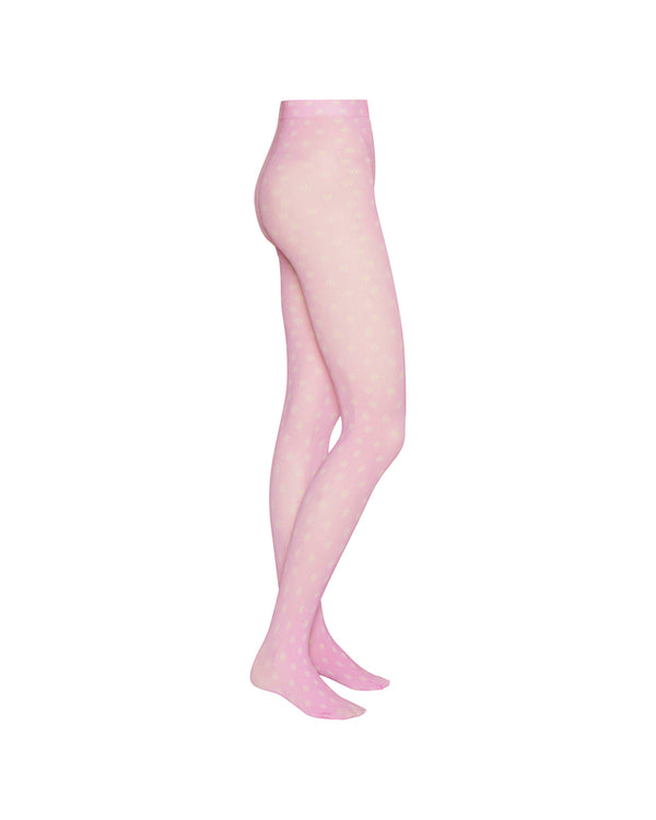 HUNKØN Pink Daisy Stockings Accessories Pink Daisy